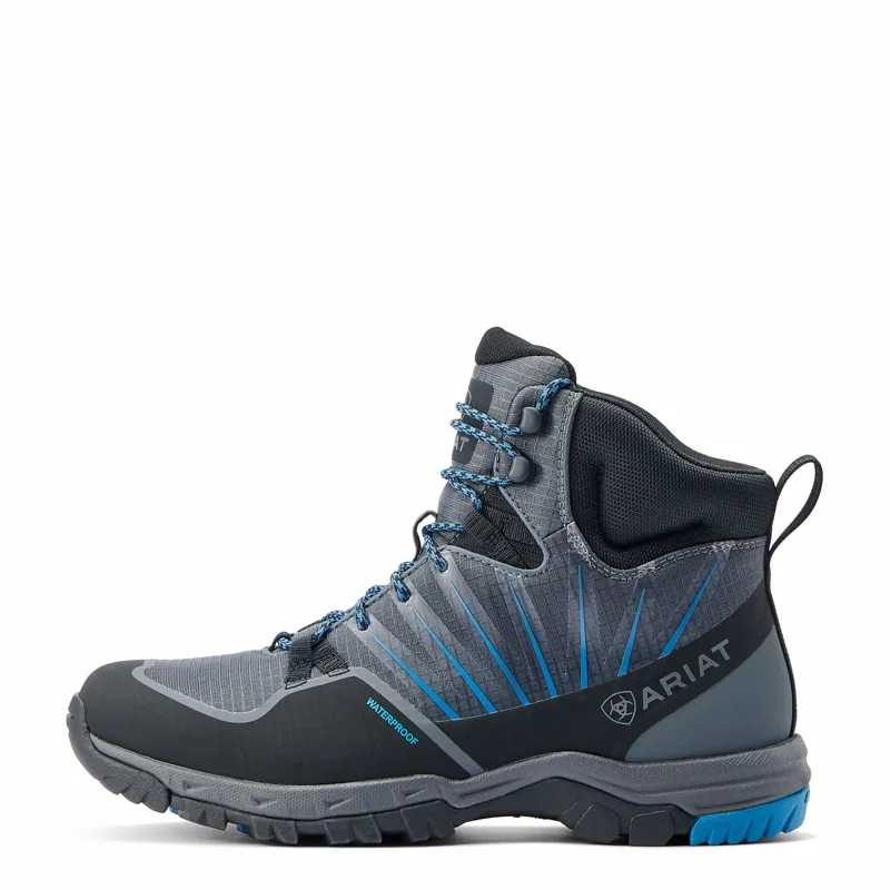 Ariat Mens Skyline Solaris H20 Boots Grey/Saphire-2